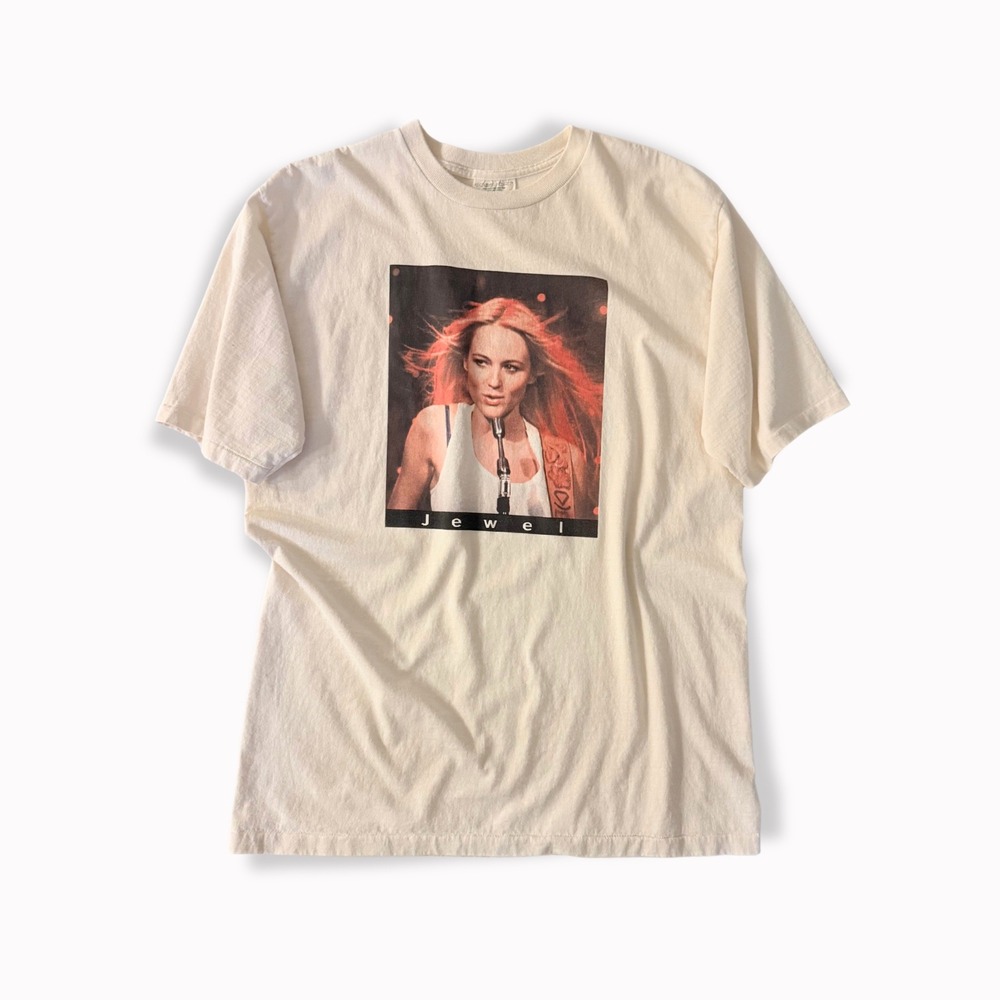 Vtg 2002 Jewel This Way Tour T-Shirt Ecosport Organic Cotton Single Stitch XL